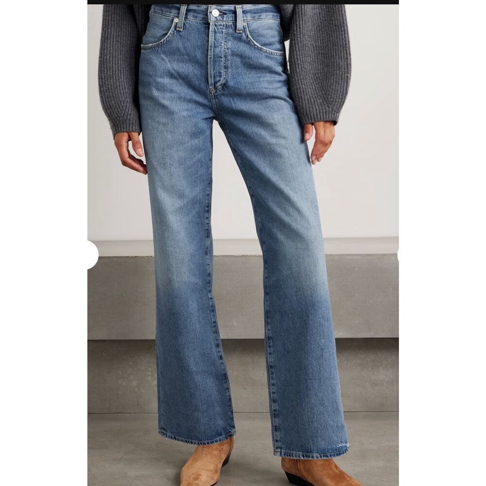 Citizens of Humanity Annina button fly wide leg jeans 30